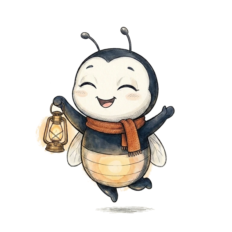Noli, lantern raised
